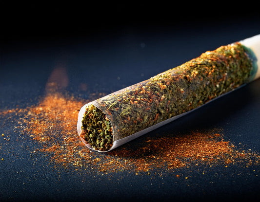 Caviar- pre roll joint, covered in hemp oil and kief 83655
