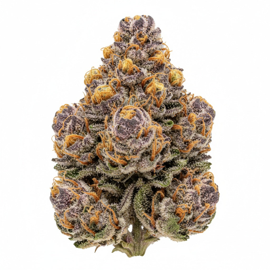 Cadillac Rainbow THCA Hemp Flower 28% colorful, resinous buds with citrus and gas