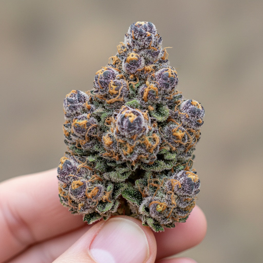 Cadillac Rainbow THCA Hemp Flower balanced hybrid with uplifting and creative effects