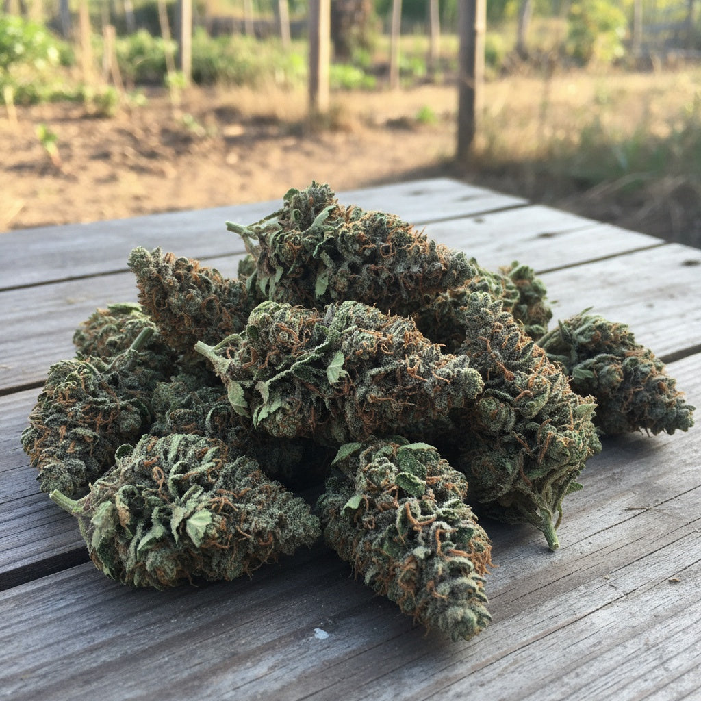 The exhale leaves a relaxing, dessert-inspired aftertaste.