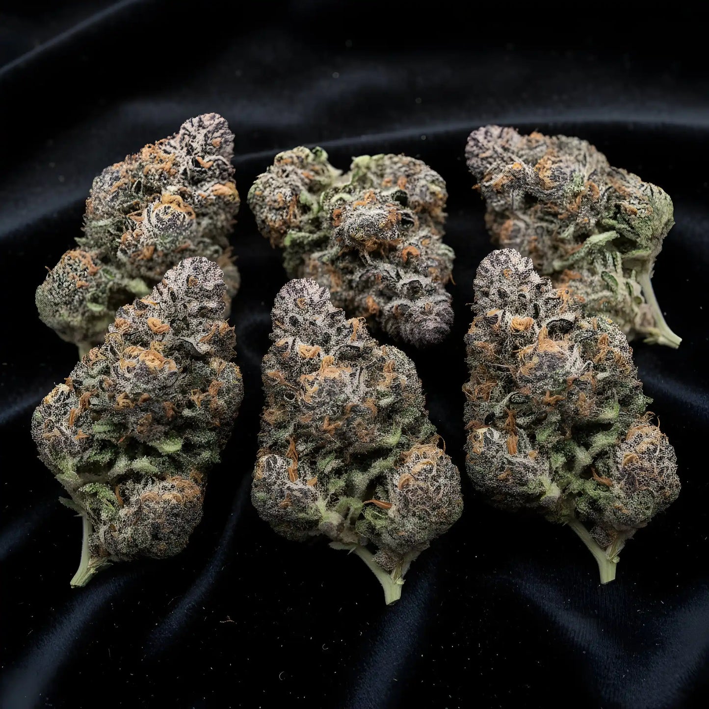 Lifestyle image of Cadillac Rainbow THCa Hemp Flower showcasing vibrant AAA-grade hybrid buds with sweet fruity aroma, ideal for evening relaxation and creative inspiration | Hurcann
