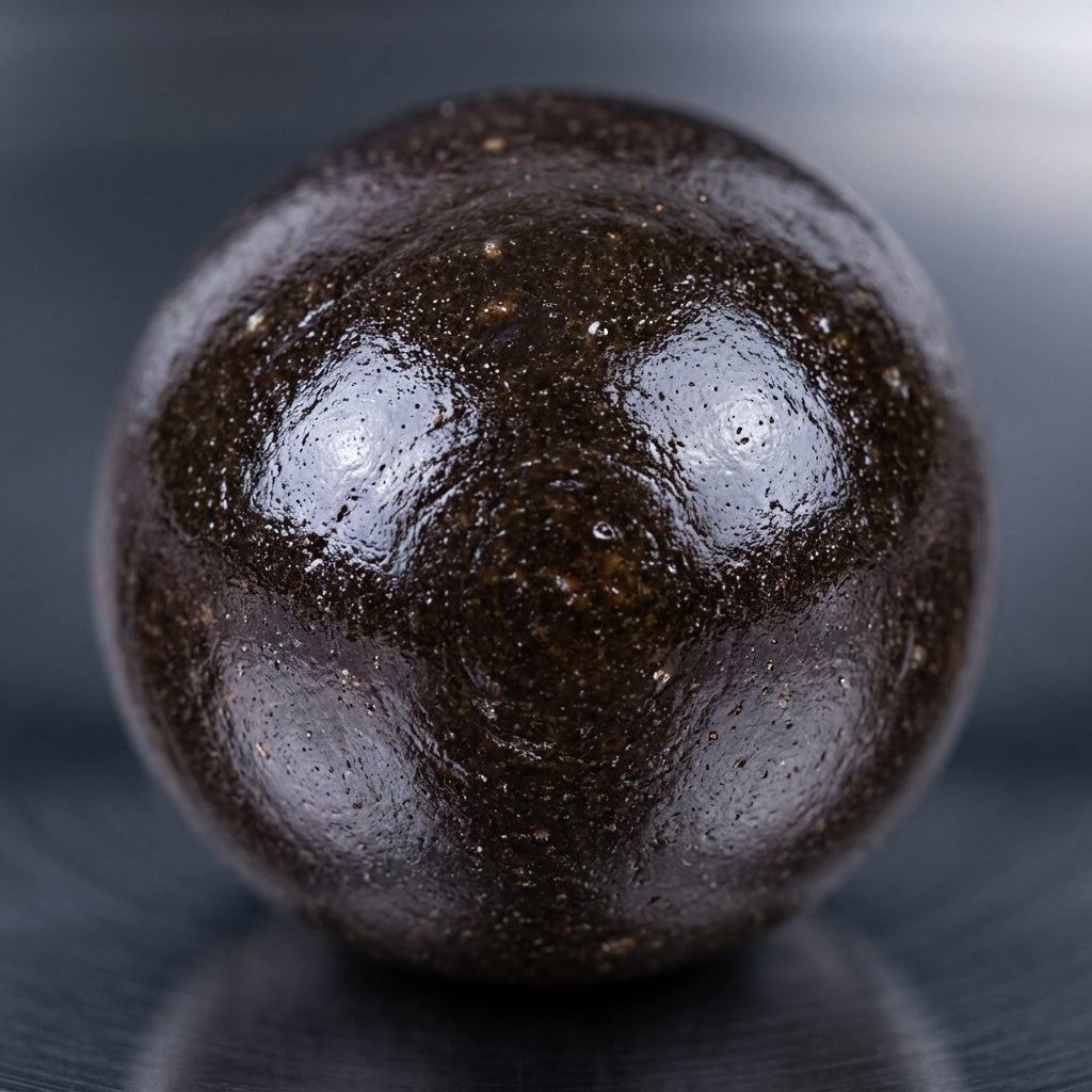 CBD Hash - Afghan Temple Ball — macro