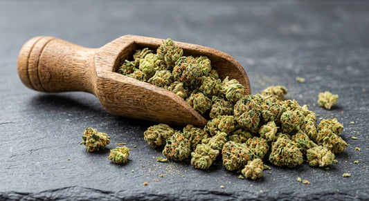 CBD Hemp Flower Smalls — scoop