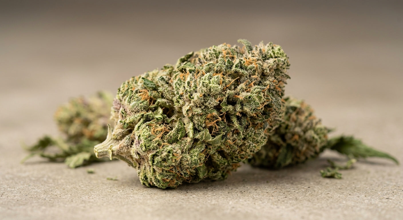 CBG + CBD Blend Flower — Focus & Calm | 3.5g – 28g — angle