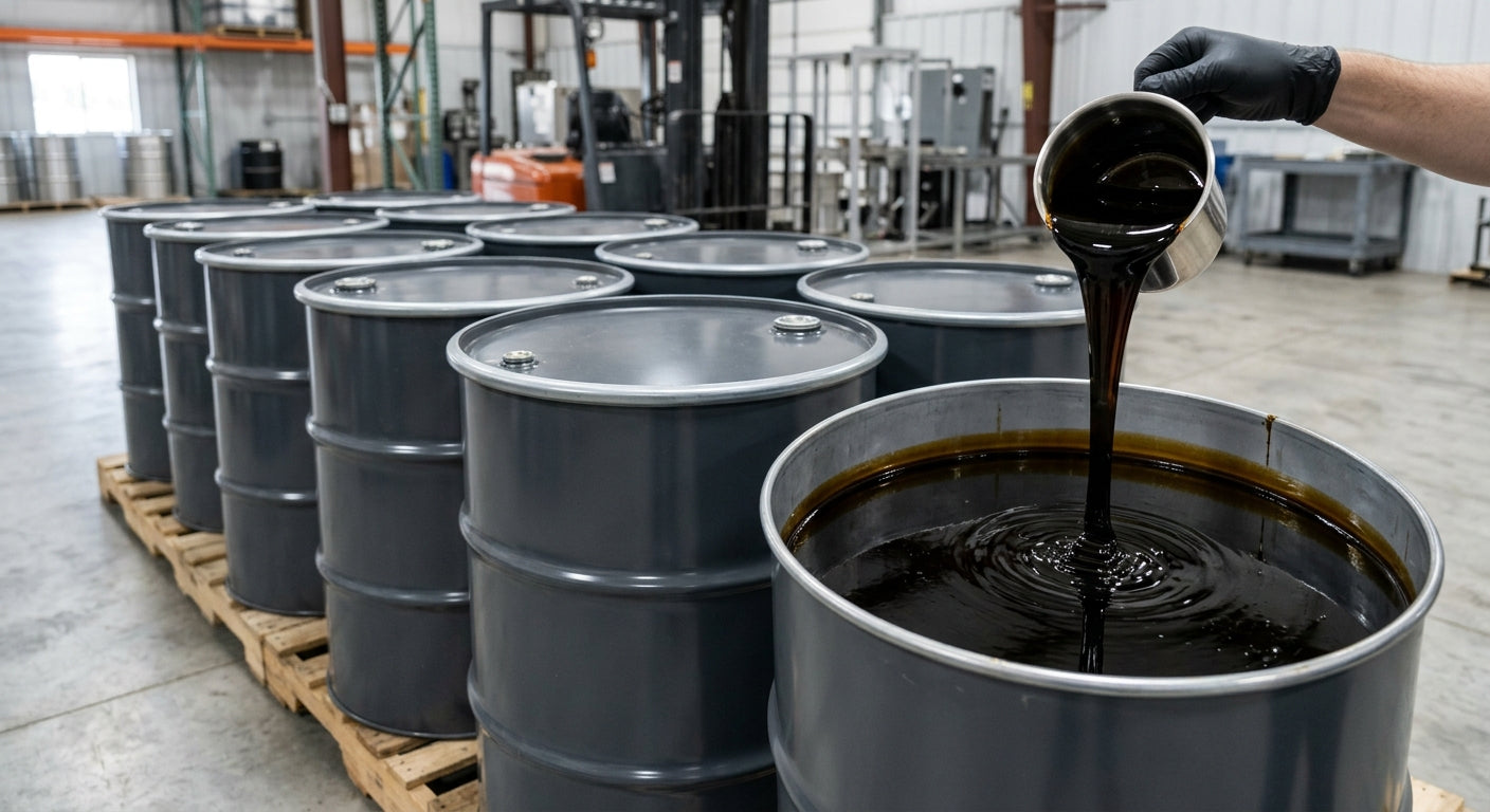 CBG Crude Oil — drums