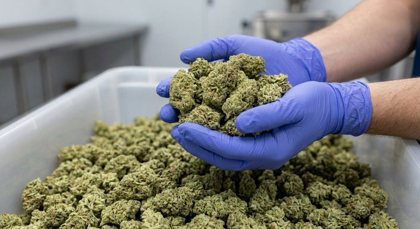 CBG Hemp Flower — scoop