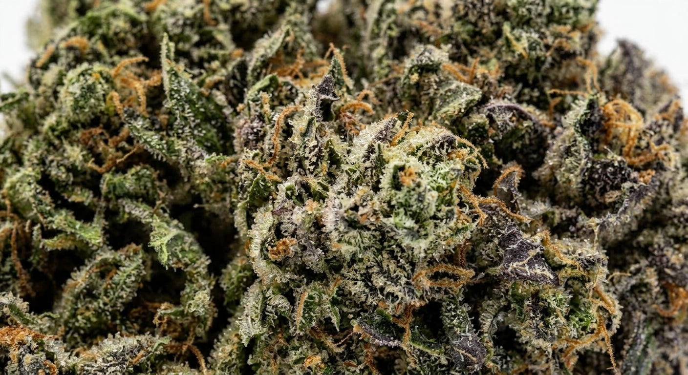 Fuji CBD Hemp Flower — macro