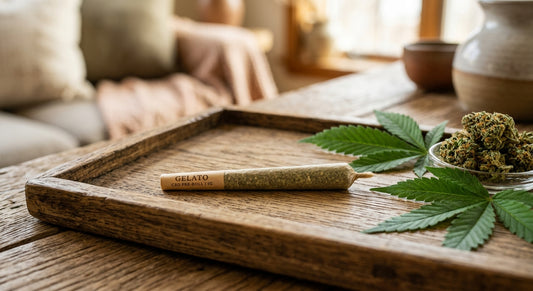 Gelato CBD Pre-Roll Joint — 1g | Hemp-Derived | Lab-Tested — lifestyle