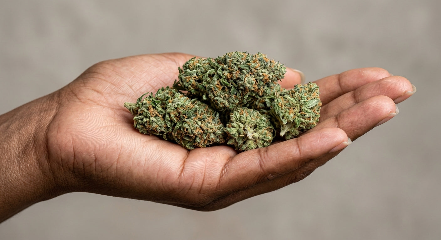 Pineberry CBD Hemp Flower — Outdoor Grown | Hand-Trimmed | 3.5g – 28g — inhand