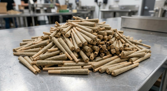 Wholesale CBD Pre-Rolls — pile