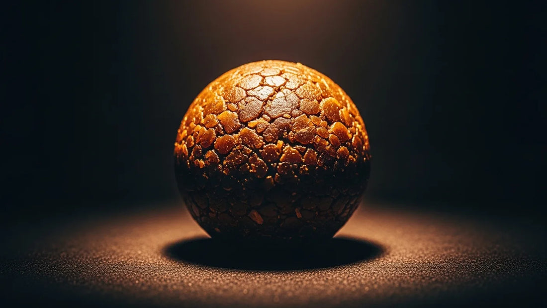 Close up premium ball of hash highlighting craftsmanship, tradition, and modern resurgence in cannabis market | Hurcann
