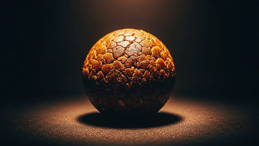 Close up premium ball of hash highlighting craftsmanship, tradition, and modern resurgence in cannabis market | Hurcann