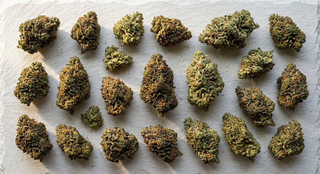 best CBD flower premium hemp buds multiple strains trichome coverage quality