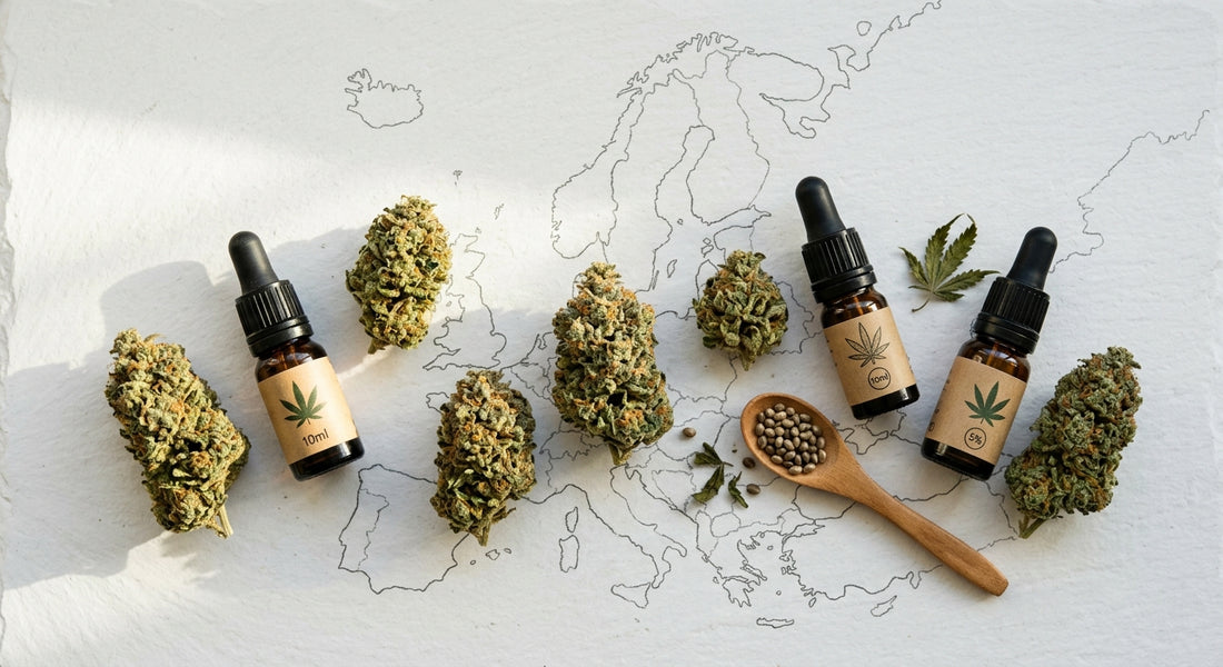 best countries to sell CBD in Europe 2026 hemp flower and oil products wholesale
