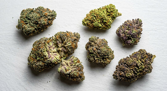best THCA strains 2026 premium hemp flower buds flat lay comparison Hurcann