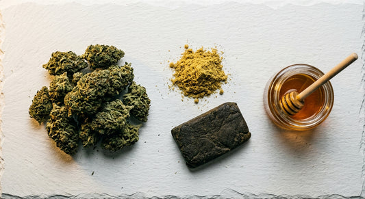 bulk CBD raw materials including hemp flower kief hash and crude oil wholesale Hurcann