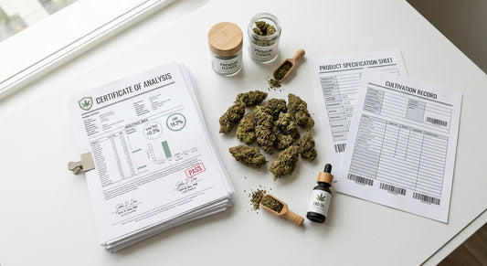 CBD distribution license requirements European country hemp flower buds with COA documents