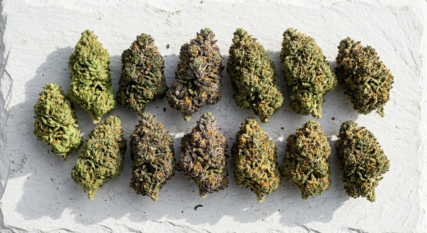 Hemp Flower Strains Guide 2026: Types, Effects & Quality | Hurcann