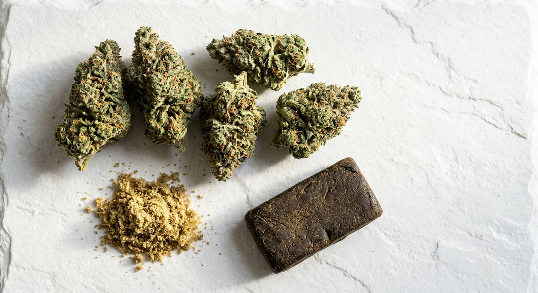 hemp flower kief and hash wholesale pricing per pound THCA CBD Hurcann