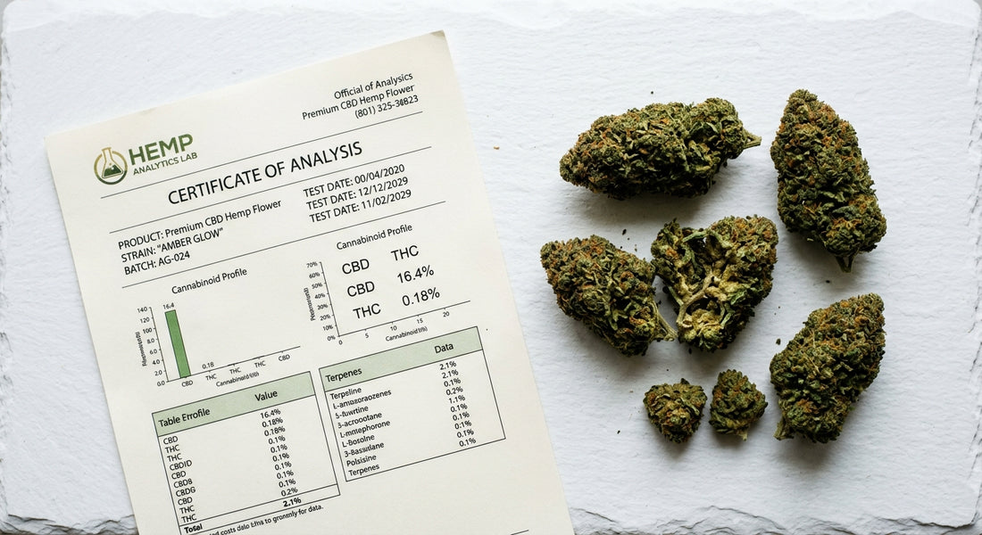 how to tell CBD flower from marijuana using COA and hemp flower buds