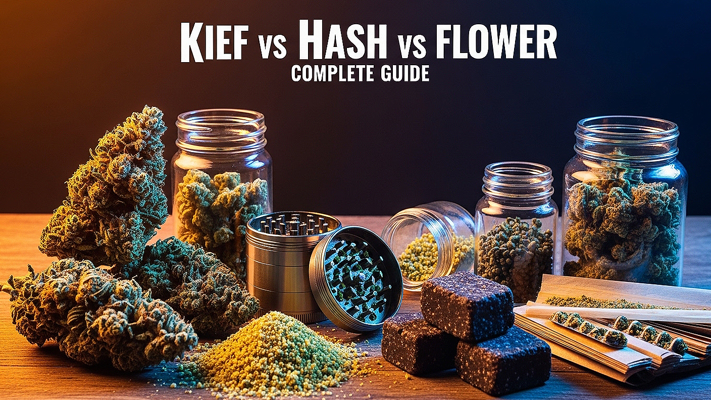What Is Kief vs Hash vs Flower? Differences Explained for Beginners ...