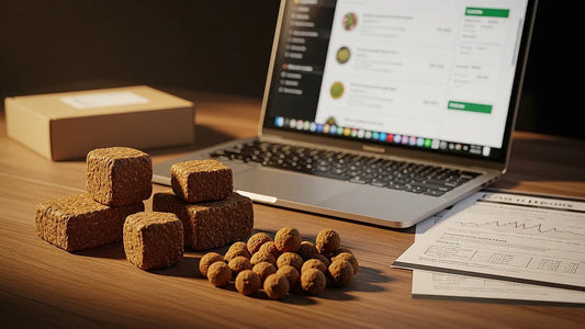 Moroccan hash, online shopping, lab testing, and safe purchasing concept combined in one scene | Hurcann