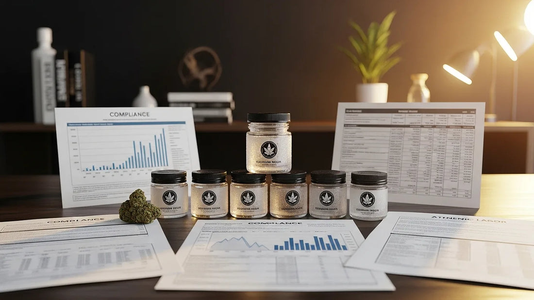 Premium cannabis concentrates with business strategy and compliance documents | Hurcann
