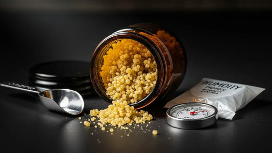 Premium THCA bubble hash preserved under ideal storage conditions | Hurcann