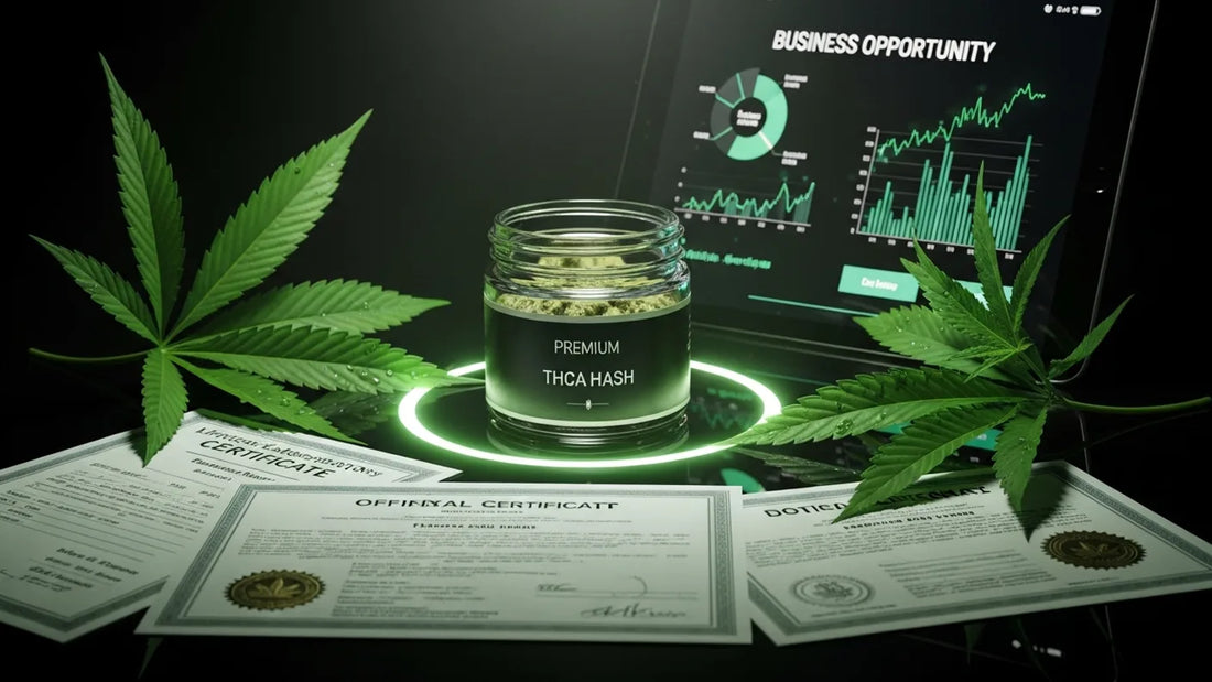Discover the benefits of THCA hash wholesale, including cost savings, consistent potency, compliance insights, and strategies retailers use to scale profits | Hurcann
