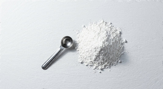 pure CBD powder white crystalline isolate on white matte surface wholesale Hurcann 2026