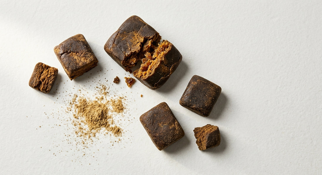 résine CBD pas cher 100g différents types de hash CBD sur surface blanche Hurcann