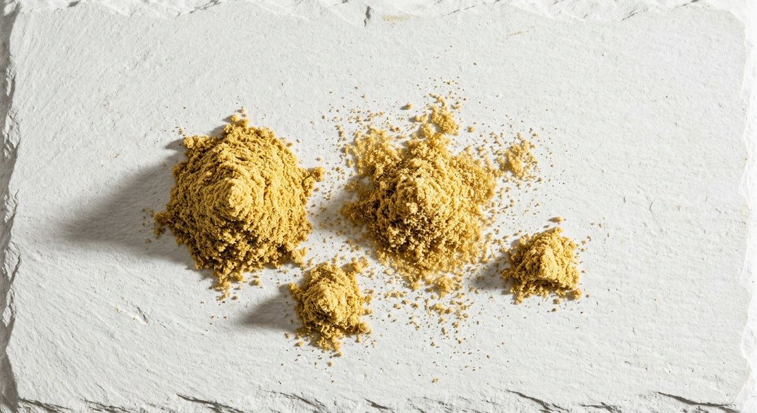THCA kief wholesale international bulk golden hemp trichome powder Hurcann