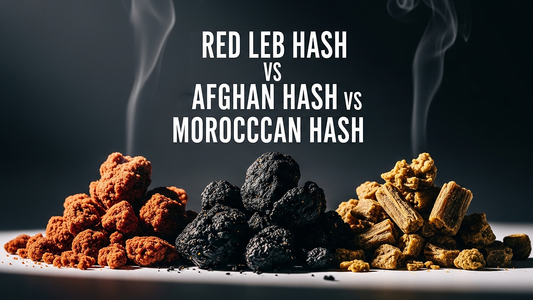 Featured image showing three traditional hash types with bold guide title