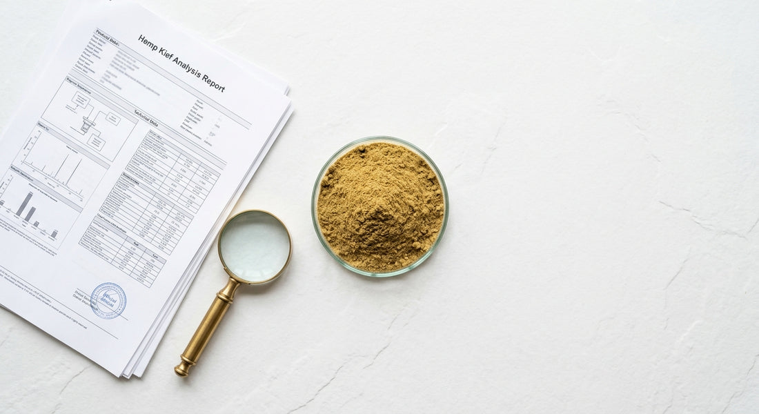verify hemp kief compliance before importing COA documents and golden kief wholesale Hurcann