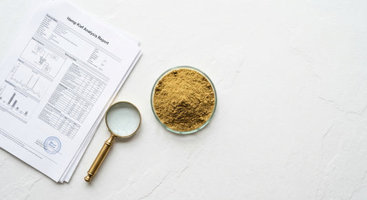 verify hemp kief compliance before importing COA documents and golden kief wholesale Hurcann