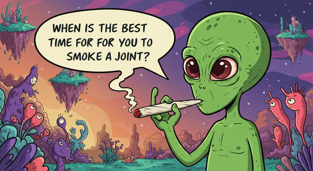 when is the best time for you to smoke a joint, hurcann pre-roll, hash | Hurcann