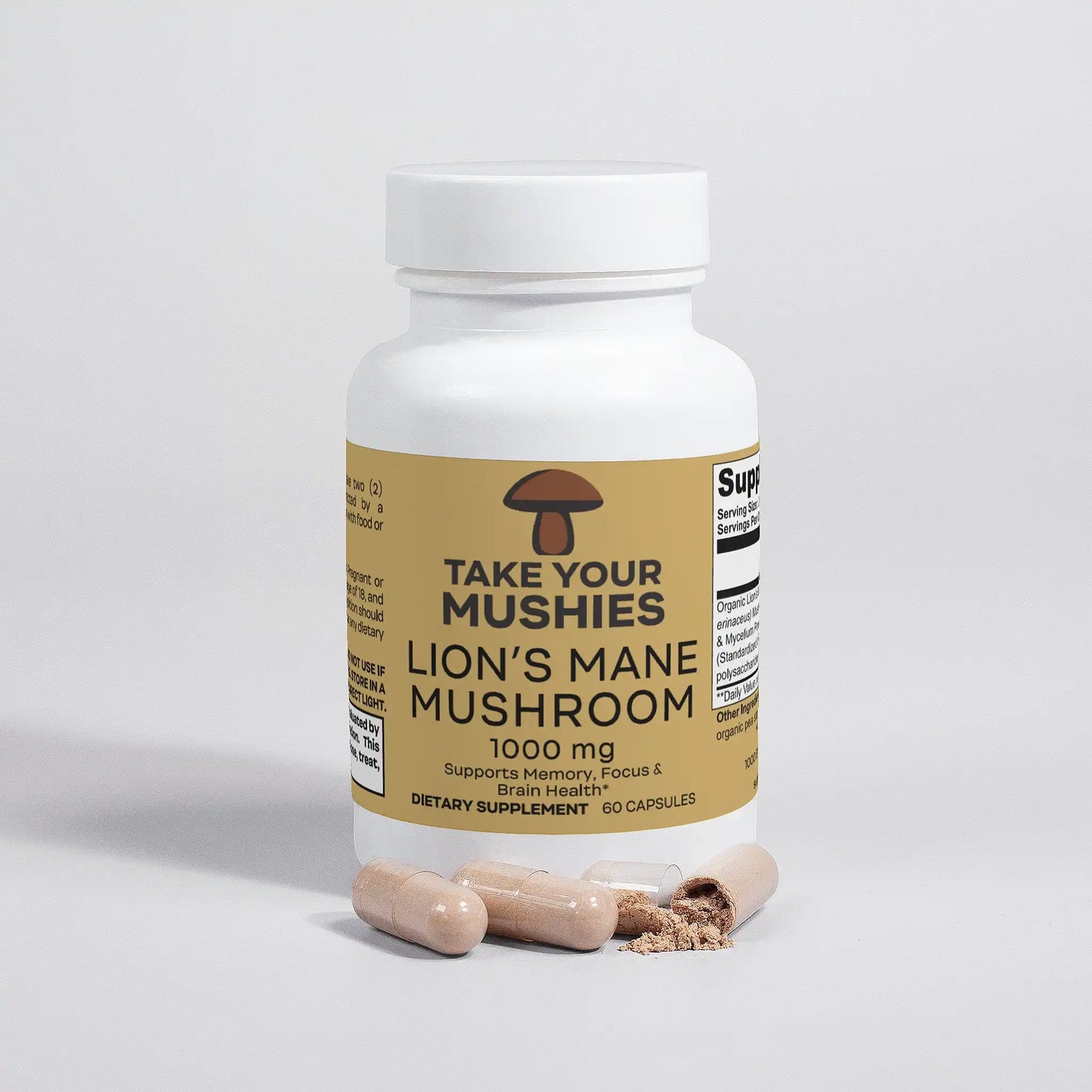 Lion's Mane Mushroom – mushroom products – detail view | Hurcann