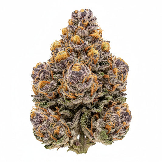 Cadillac Rainbow THCA Hemp Flower 28% colorful, resinous buds with citrus and gas