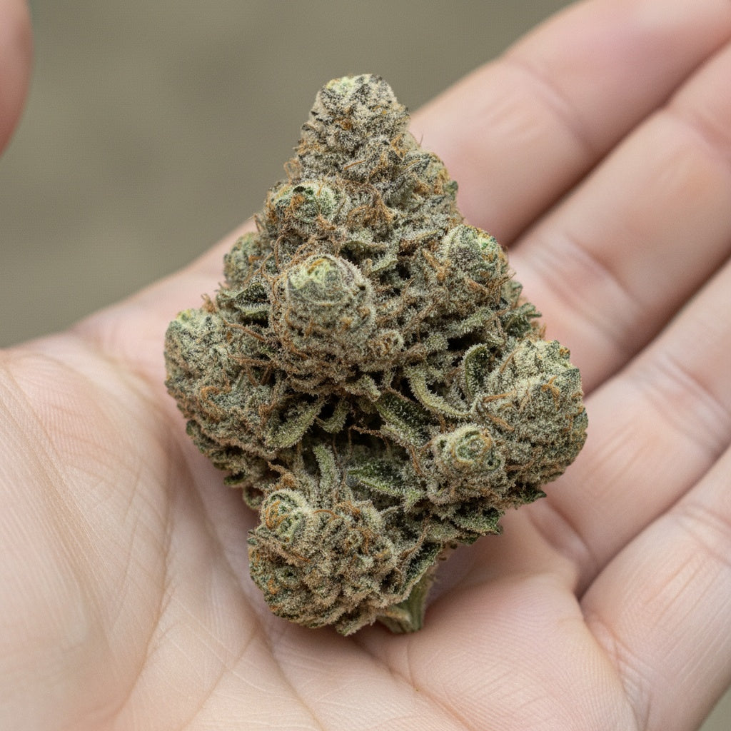 A vibrant, flavorful hybrid that combines creativity, happiness, and a calm, balanced finish