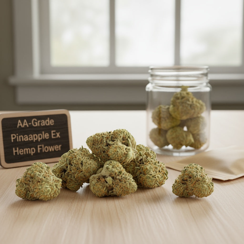 The aroma is a burst of juicy pineapple, mango, and citrus, with a touch of sweet sugar and earth beneath.