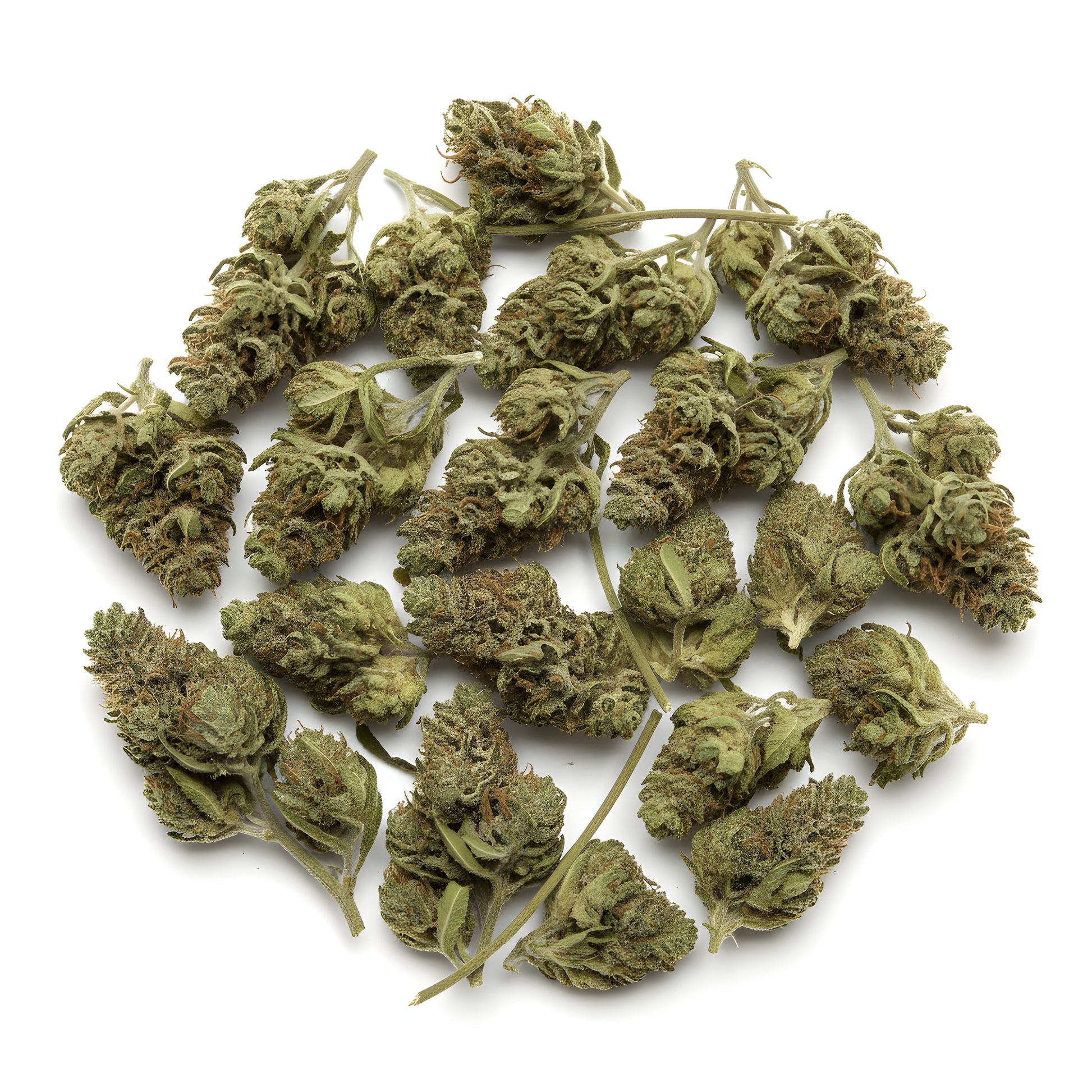 Main product photo of Moonblast THCa hemp flower indica AAA grade, showing dark purple buds coated in shimmering silver trichomes