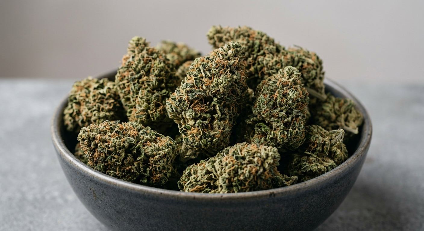 Afghan Kush CBD Hemp Flower — Indoor Grown | Wholesale Bulk | 1 lb – 5 lbs — wholesale-angle