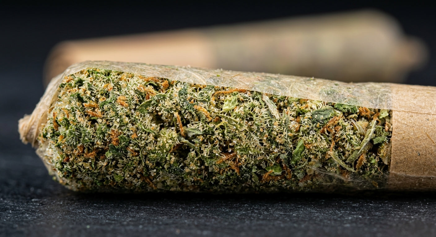 Blue Dream CBD Pre-Roll Joint — 1g | Hemp-Derived | Lab-Tested — closeup