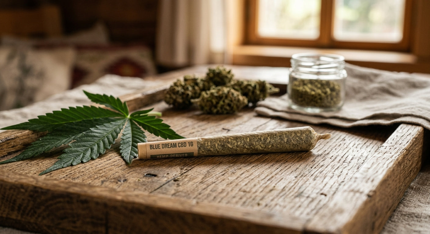 Blue Dream CBD Pre-Roll Joint — 1g | Hemp-Derived | Lab-Tested — lifestyle