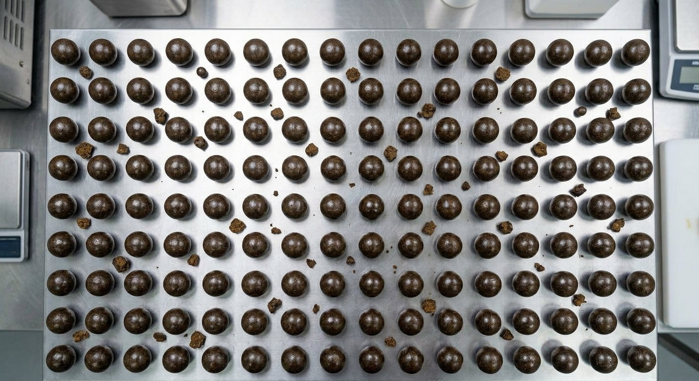 CBD Afghan Temple Ball Hash — scale
