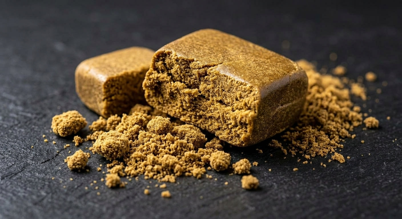CBD Dry Sift Hash — piece