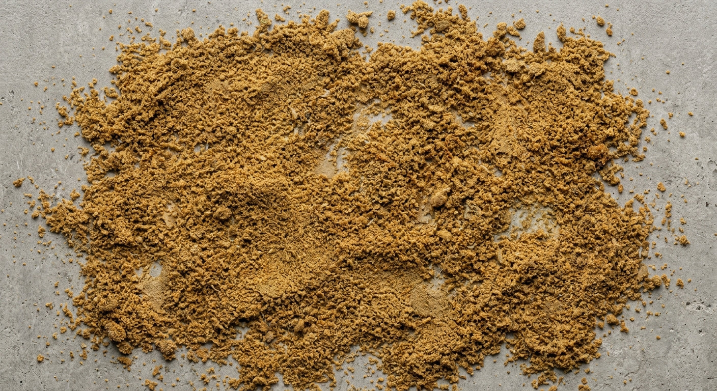 CBD Dry Sift Hash — Wholesale Bulk | 250g / 500g / 1000g — wholesale-spread