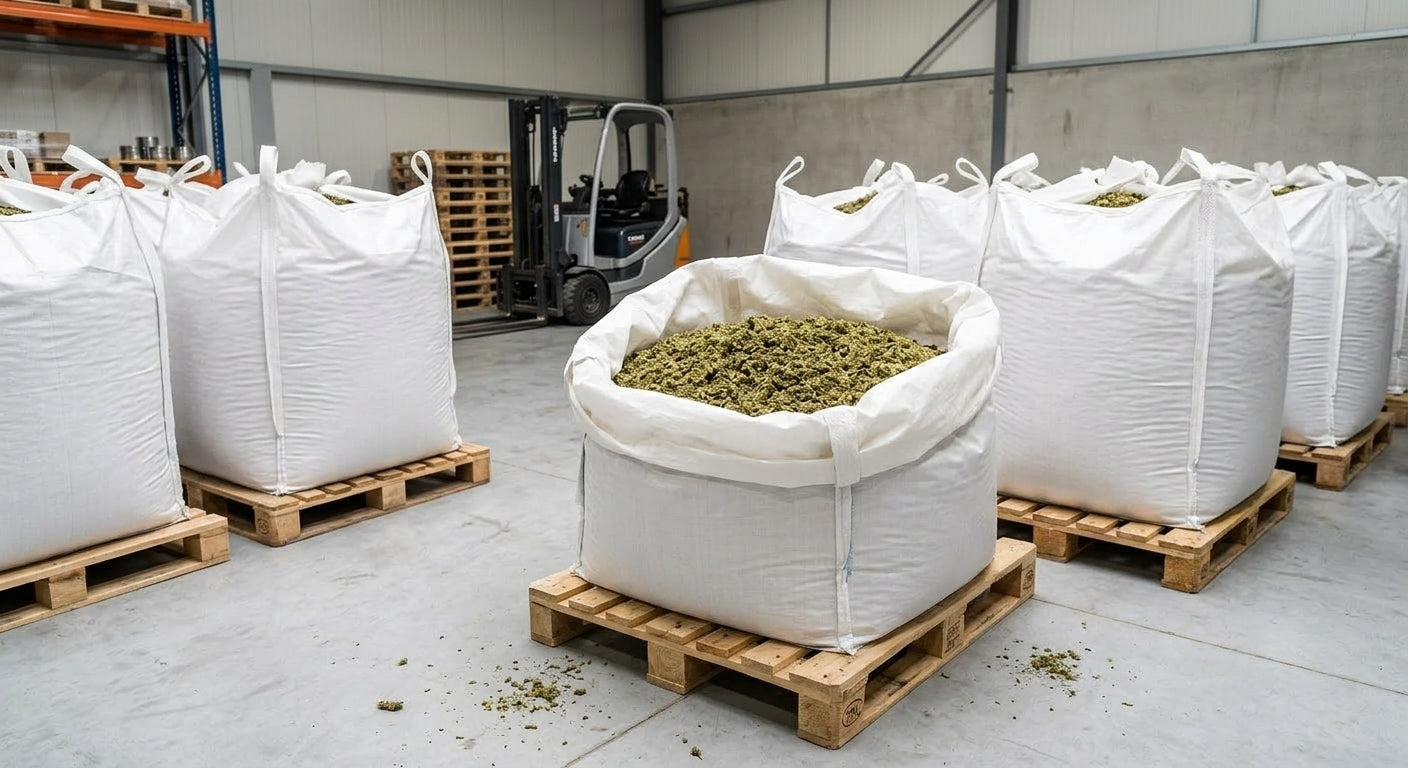 CBD Hemp Biomass — supersack