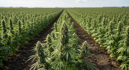 CBD Hemp Trim & Shake — field