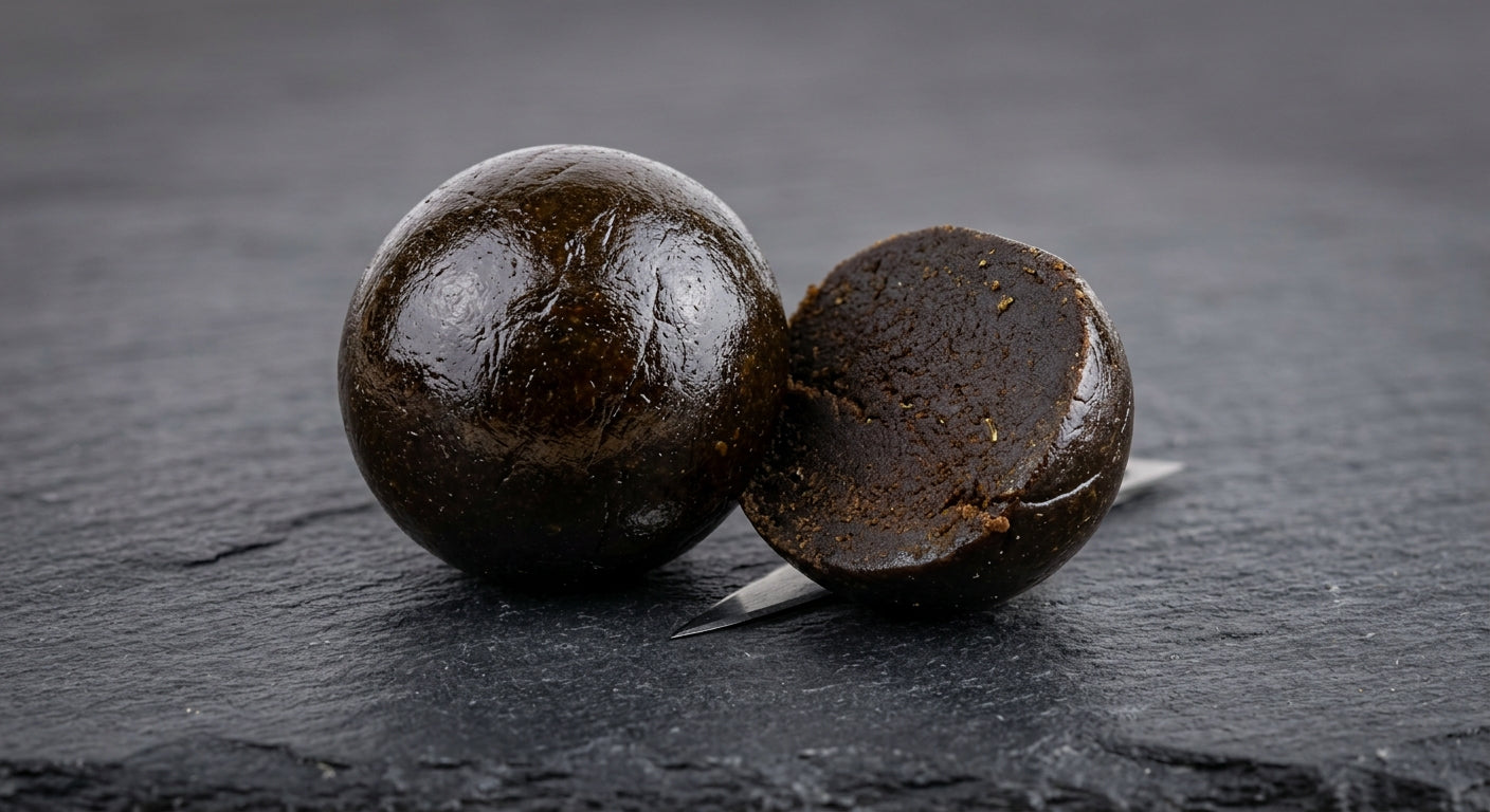 CBD Nepalese Temple Ball Hash — cut
